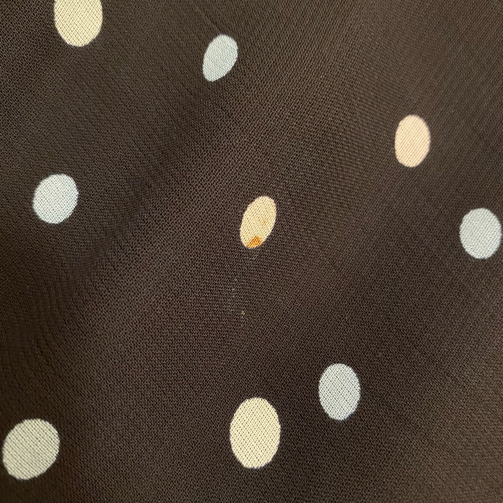 Lily Small Blue Polka Dot Skirt - Picture 4 of 4